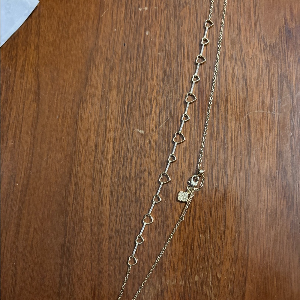 Kendra Scott Gold Heart Link Layered Necklace